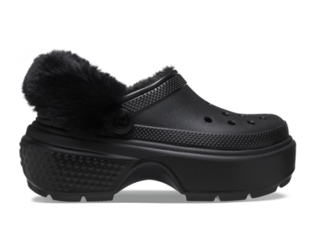 Crocs Stomp Lined Clog (208546-001) schwarz