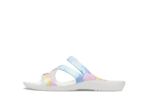 Crocs Swiftwater Casual Multi Color Tie Dye Sandals (206894-928) bunt