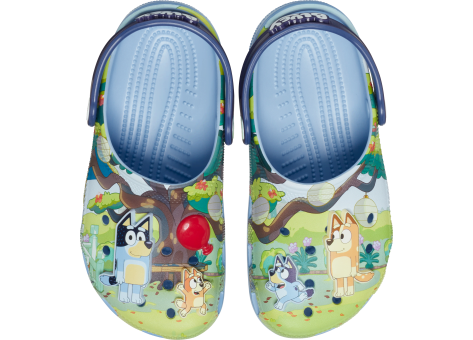 Crocs Жіночі сині крокси crocs logo blue жіночі сині крокси (210559-90H) Classic