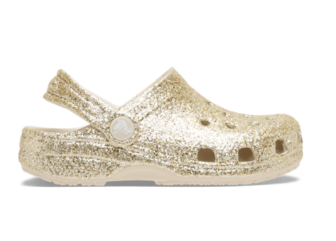 Crocs Toddler Classic Chunky Glitter (211940-0LH) gold