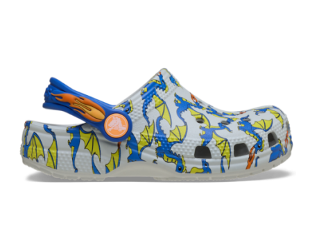 Crocs Toddler Classic Dragon Graphic (212514-1FT) bunt