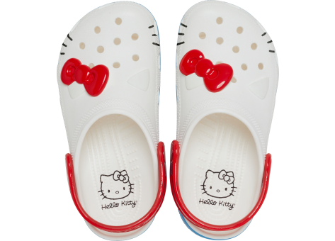 Crocs Toddler Hello Kitty Classic (209469-100) weiss