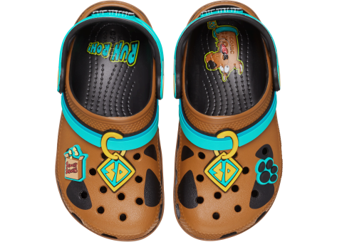 Crocs Toddlers Scooby Doo Classic (210501-001) schwarz