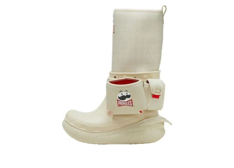 Crocs Pringles x Classic Crush Boot (209691-2Y3) beige