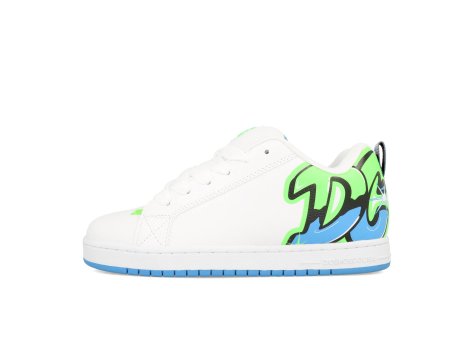 DC Court Graffik Lime Turquoise (300529-WLQ) weiss