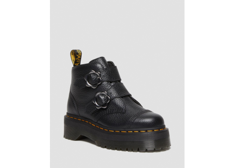 Dr. Martens Devon Flower Buckle Leather Boots (27642001) schwarz