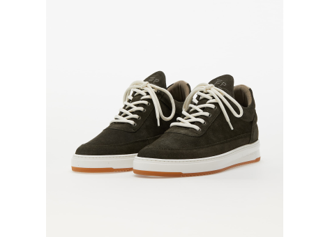 Filling Pieces Low Top Ripple Suede Green (25122791926) grün