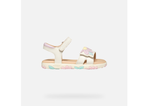 GEOX Haiti J558ZB 000BC C0406 Sandalen (J558ZB000BCC0406) weiss