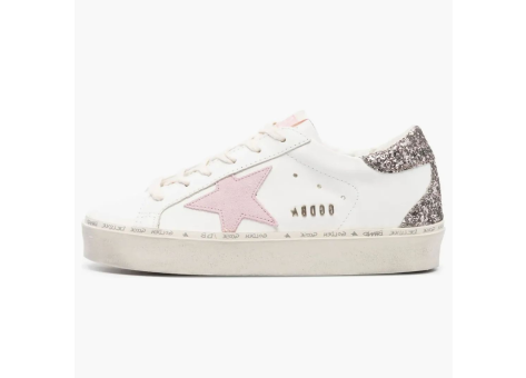 Golden Goose Hi Star Glitter womens (GWF00119.F005335.11696) weiss