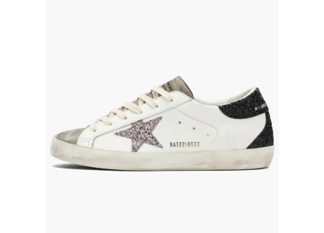 Golden Goose Super star Cream Glitter womens (GWF00102.F004107.82158) bunt