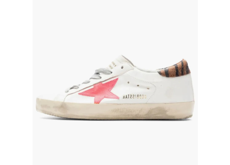 Golden Goose Super star Fluorescent Zebra womens (GWF00101.F004139.11387) weiss