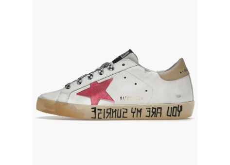 Golden Goose Super star You Are My Sunrise womens (GWF00101.F003195.11173) weiss