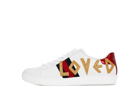 Gucci Ace Embroidered Love (505328-DOPE0-9095) weiss