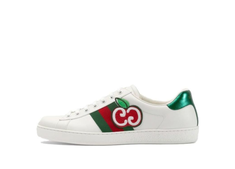 GUCCI Ace Low Apple Gg (611376-DOPE0-9064) weiss