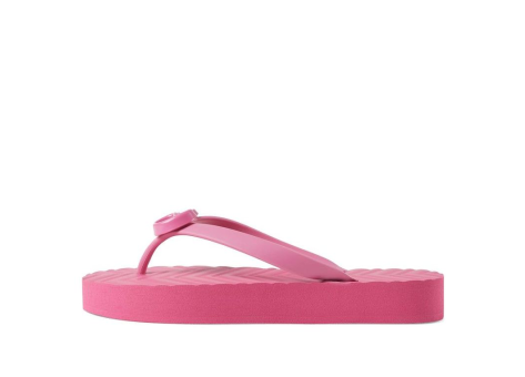 GUCCI Chevron Thong Sandal (655463-J8710-5609) pink