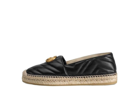 Gucci Double G Espadrille Leather (551890-BKO00-1000) schwarz