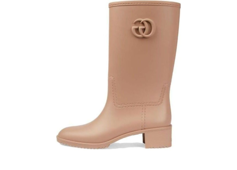 Gucci Double G Rain Boot Light Rubber (762700-J8710-2526) braun