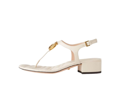 Gucci Double G Sandal Leather (674840-BKO00-9022) weiss
