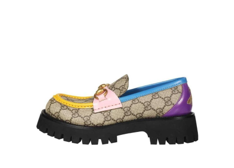 GUCCI GG Lug Sole Horsebit loafer Multicolor (727170-FABBW-9785) bunt