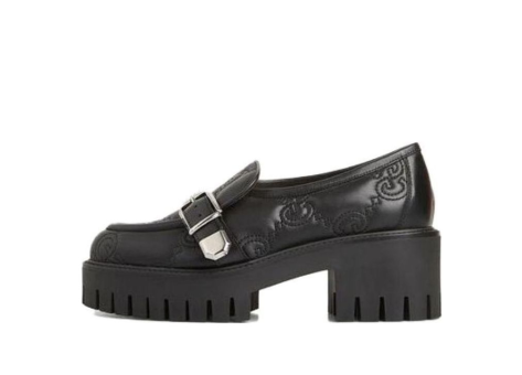 GUCCI GG Matelass Slip On Loafers with Block heel (718388-AAA4F-1058) schwarz