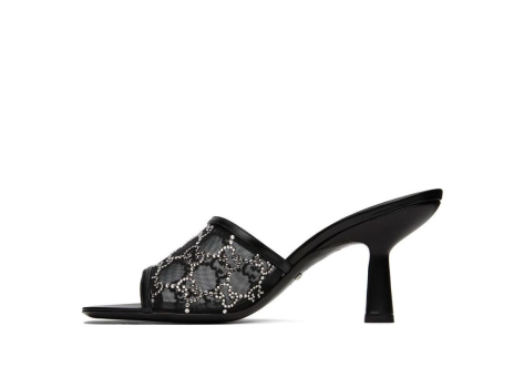 GUCCI GG Mid Heel Sandal (747245-F13B0-1000) schwarz
