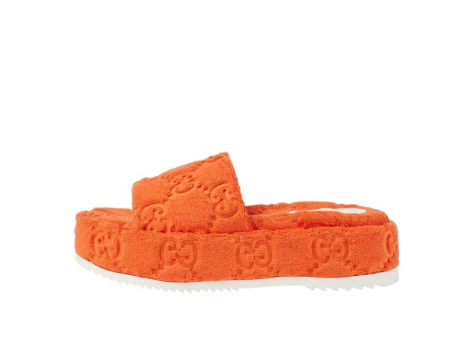 GUCCI GG Platform Sandal (700599-U2O00-7519) orange