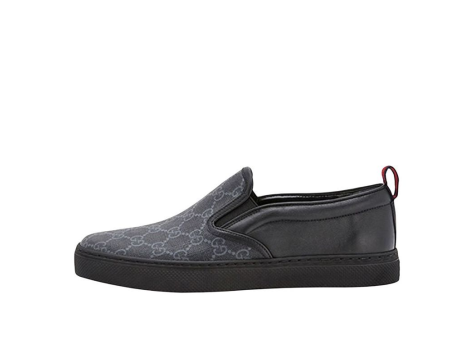 GUCCI GG Supreme Slip On (407362-KWZK0-1082) schwarz