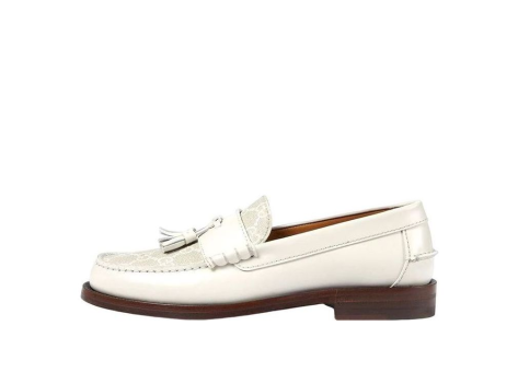 GUCCI GG Supreme tassel loafers (694866-17X50-9071) beige
