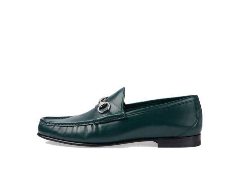 GUCCI Horsebit 1953 Loafer Green Leather (757769-AACFG-3154) grün