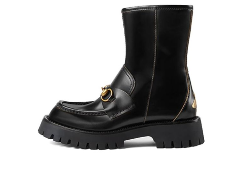 GUCCI Horsebit Embellished Ankle (643900-DS800-1000) schwarz