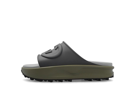 GUCCI Interlocking G Slide Dark Khaki (692380-JF000-1126) grau