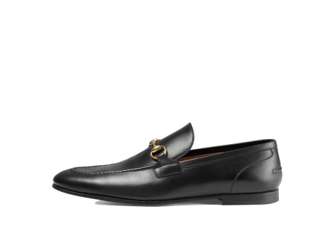 GUCCI Jordaan Leather Loafer (406994-BLM00-1000) schwarz