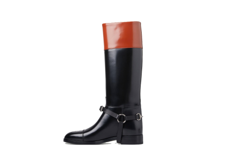 GUCCI Knee high Boot With Harness (674670-DS8J0-1079) bunt