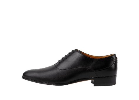 GUCCI Lace up Shoe with Double G (719741-06F00-1000) schwarz