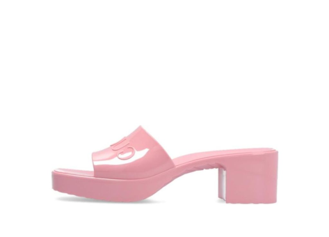 GUCCI Logo Shoe Sandal 60mm Slide (624730-J8700-5815) pink