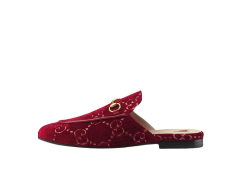 GUCCI Princetown GG Velvet Mules (475094-9JT20-6496) rot