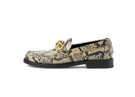 GUCCI Python Print Logo Loafer Neutral (700036-19Y00-9719) beige