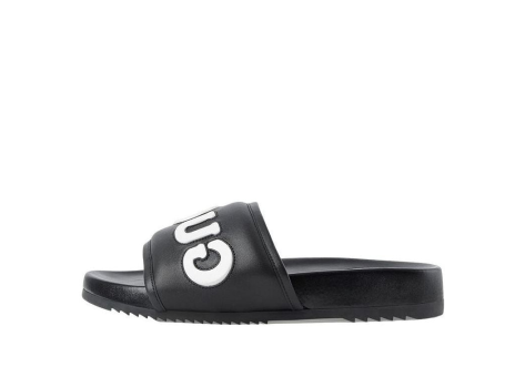 GUCCI Sideline Rubber Logo Leather (742009-AABYM-1347) schwarz