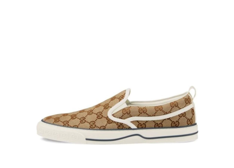 GUCCI Tennis 1977 Slip On Beige Ebony (643489-2HK30-9761) beige