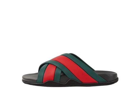 GUCCI Web Slide Rubber Stripe (627820-J8700-8460) bunt