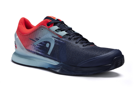 HEAD Sprint Pro 3.0 Clay Sandplatz dunkelblau neonrot (273011-DBNR) blau