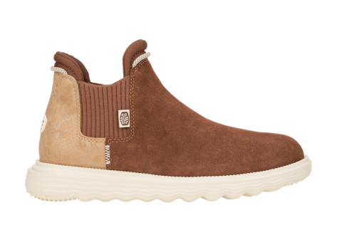 Hey Dude Branson W Suede Novelty (42021-2FB) braun