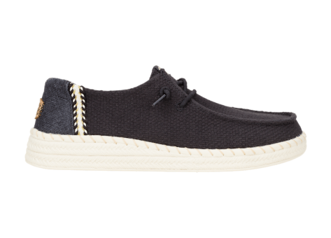Hey Dude Wendy Espadrille Woven (43681-001) schwarz