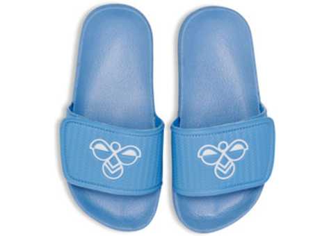 HUMMEL Pool Slide VC Badeslipper Grö e 34 (228010_7373) blau