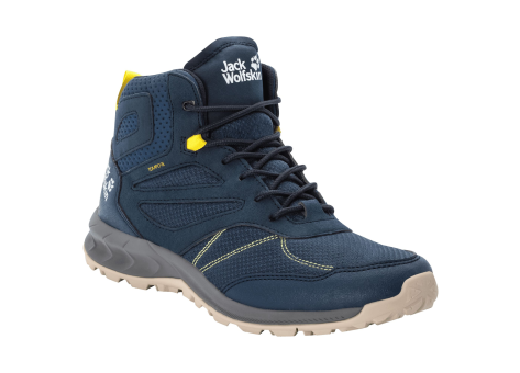 Jack Wolfskin Woodland Texapore Mid (4039201_1184) blau