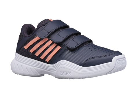 K-Swiss Court Express Klett Allcourt blaugrau pfirsisch Kleinkinder (56610-034) blau