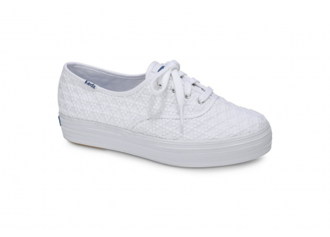 Keds Triple Embroidered Triangle (631820-50-3) weiss