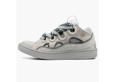 Lanvin Leather Light Grey Blue Curb (FM-SKRK11-DRAG-A2313) grau