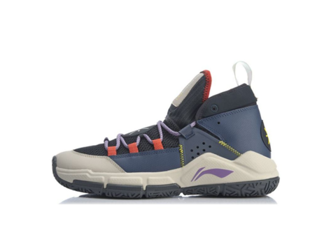 Li-Ning All Day 5 Mid Top Blue Gray (ABPQ015-6) bunt