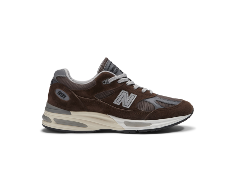 New Balance 991v2 Made In UK Pinecone (U991BR2) braun